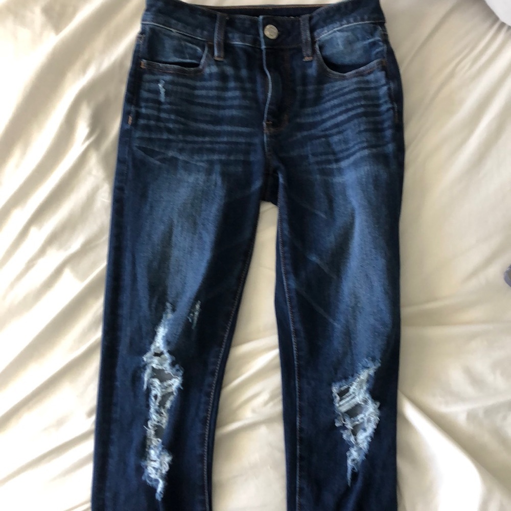 Distressed Skinny Jeans